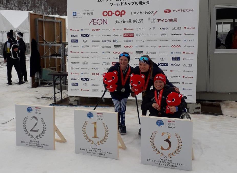 Zwei Podiumsplätze für Anja Wicker beim Weltcupfinale in Sapporo